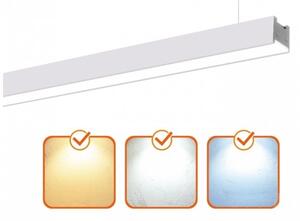 LED Stropní přisaz. závěs. svít. KOLINE LED/40W/230V 3000/4000/6500K 120 cm bílá