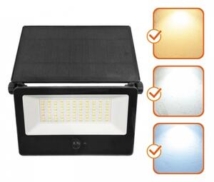 LED Solární reflektor se sen. NCS G2 LED/30W/3,7V 3000/4000/6500K IP54 5200 mAh