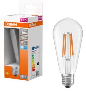 LED Žárovka CLASSIC FILAMENT E27/6,5W/230V 4000K - Osram