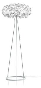 Slamp CLI78PST0000W_000 Clizia floor, stojací designová lampa z Opalflexu s bílým okrajem, 3x12W E27, výška 155cm