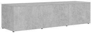 TV stolek Ikas - betonově šedý | 120x34x30 cm