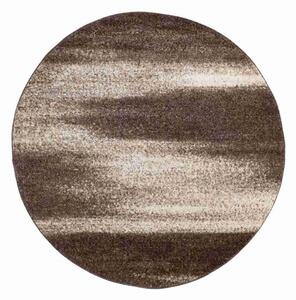 Kusový koberec Adonis hnědý kruh 100x100cm