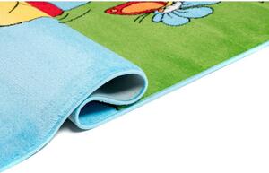 Dětský kusový koberec Medvídci modrý 300x400cm