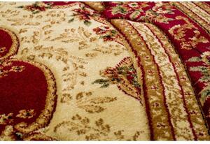 Kusový koberec klasický vzor bordó ovál 250X350 250x350cm