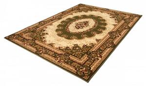 Kusový koberec klasický vzor zelený 160x220cm