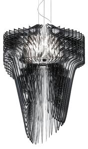 Slamp ARI84SOS0004T_000 Aria XL, závěsný světelný objekt od Zaha Hadid, 6x52+1x100W, délka 130cm