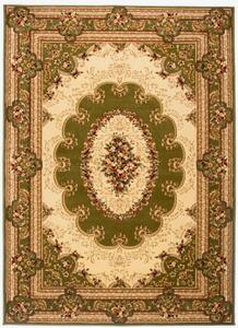 Kusový koberec klasický vzor zelený 140x190cm