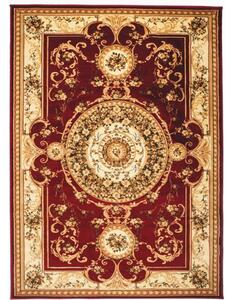 Kusový koberec klasický vzor 3 bordó 60x100cm