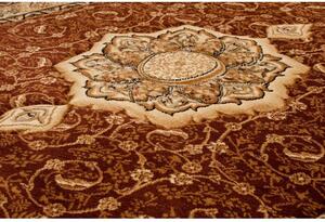 Kusový koberec klasický vzor 2 hnědý 70x140cm