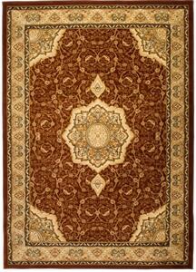 Kusový koberec klasický vzor 2 hnědý 200x300cm