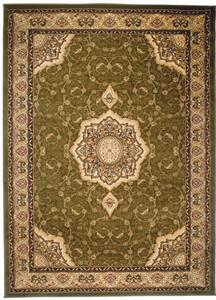 Kusový koberec klasický vzor 2 zelený 140x190cm