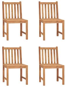 5dílný zahradní jídelní set masivní teakové dřevo