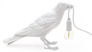 Seletti - Bird Lamp Waiting Stolní Lampa WhiteSeletti - Lampemesteren