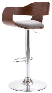 Barová židle Wilber - překližka | šedý