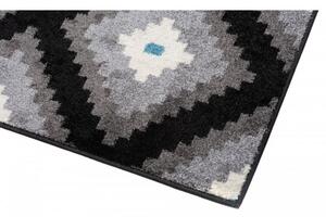 Kusový koberec Remund černý 2 80x150cm