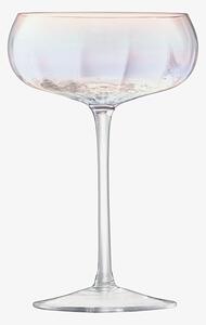Široká sklenice na šampaňské Pearl, 300 ml, perleťová, set 4ks - LSA International
