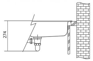 Nerezový dřez Franke LLX 611/7 tkaná struktura