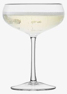 Široká sklenice na šampaňské Wine, 215 ml, čirá, set 4 ks - LSA International