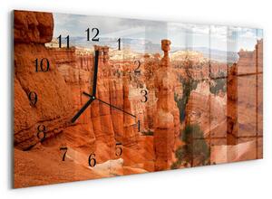 Skleněné hodiny horizontální Bryce Canyon zsppc-60x30-00295328