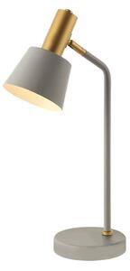 Zambelis 20220 stolní lampa šedá/zlatá, 1xE14, 44cm