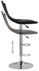 Barové stoličky Hovea - umělá kůže - 2 ks | hnědé