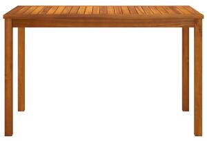 Zahradní stůl 110 x 55 x 67 cm masivní akáciové dřevo