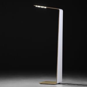 Stojací lampa LED2, více variant - TUNTO Model: přírodní dub, bílá barva