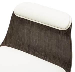 Kancelářská židle Bellair - umělá kůže | bílá