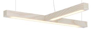 Závěsné světlo LED40 tvar T, více variant - TUNTO Model: přírodní dub