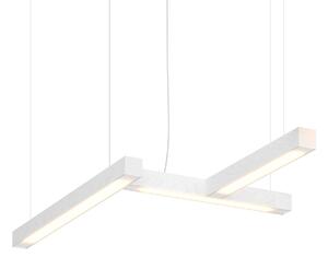 Závěsné světlo LED40 tvar 4, více variant - TUNTO Model: bílý jasan, olejový vosk, tvar 4