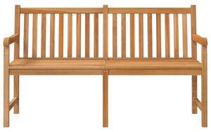 Zahradní lavice 150 cm masivní teakové dřevo