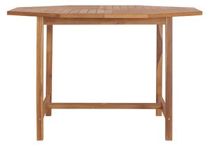 Zahradní jídelní stůl 110 x 110 x 75 cm masivní teak