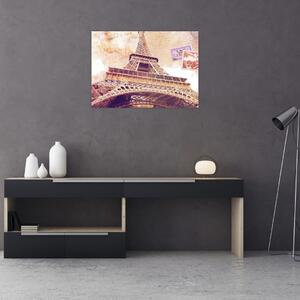 Obraz - Pohled z Paříže (70x50 cm)