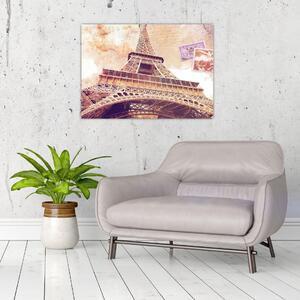 Obraz - Pohled z Paříže (70x50 cm)