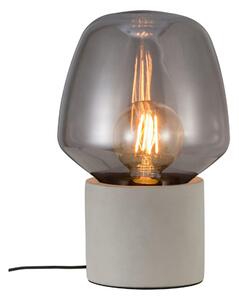NORDLUX stolní lampa Christina 25W E27 světle šedá kouřová 48905011