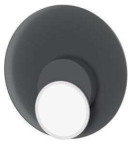Stropní / nástěnná lampa DOT 05, více variant - TUNTO Model: bílý rám a krycí část, skleněný panel šedý
