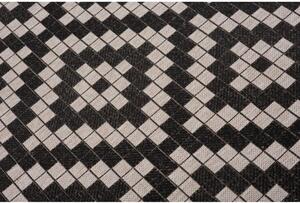 Kusový koberec Panama černý 80x150 80x150cm