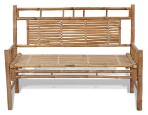 Zahradní lavice 120 cm bambus
