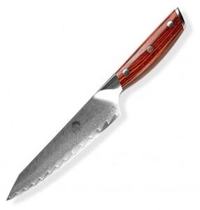 DELLINGER Rose-Wood Damascus nůž Utility 5