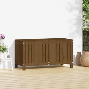 Zahradní úložný box medově hnědý 115x49x60 cm masivní borovice