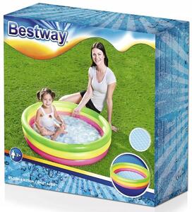 Dětský Nafukovací Bazén 102 x 25 cm Bestway 51104 Měkké dno