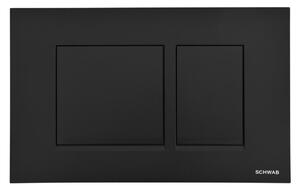SCHWAB, SCHWAB CERES ovládací tlačítko, 246x159 mm, černá mat, P67-0190-0250