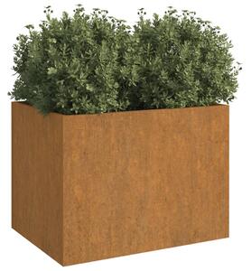 Truhlík 62x47x46 cm cortenová ocel