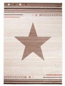 Kusový koberec Hvězda krémový 2 120x170cm