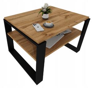 Konferenční stolek Perfektciecie obdélníkový 61 x 51 x 44 cm dub wotan