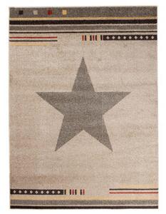 Kusový koberec Hvězda béžový 2 140x190cm
