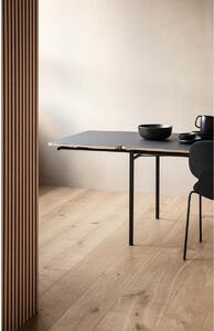 Stůl MORE, 100 x 220 cm, šedý laminát a černá základna - Eva Solo