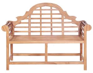 Zahradní lavice 127 x 58,5 x 92,5 cm masivní teakové dřevo