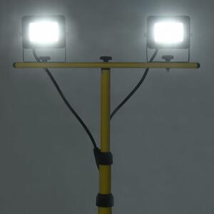 LED reflektor se stojanem 2 x 20 W studené bílé světlo