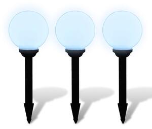 Venkovní osvětlení příjezdové cesty 3 ks LED 20 cm se zápichem